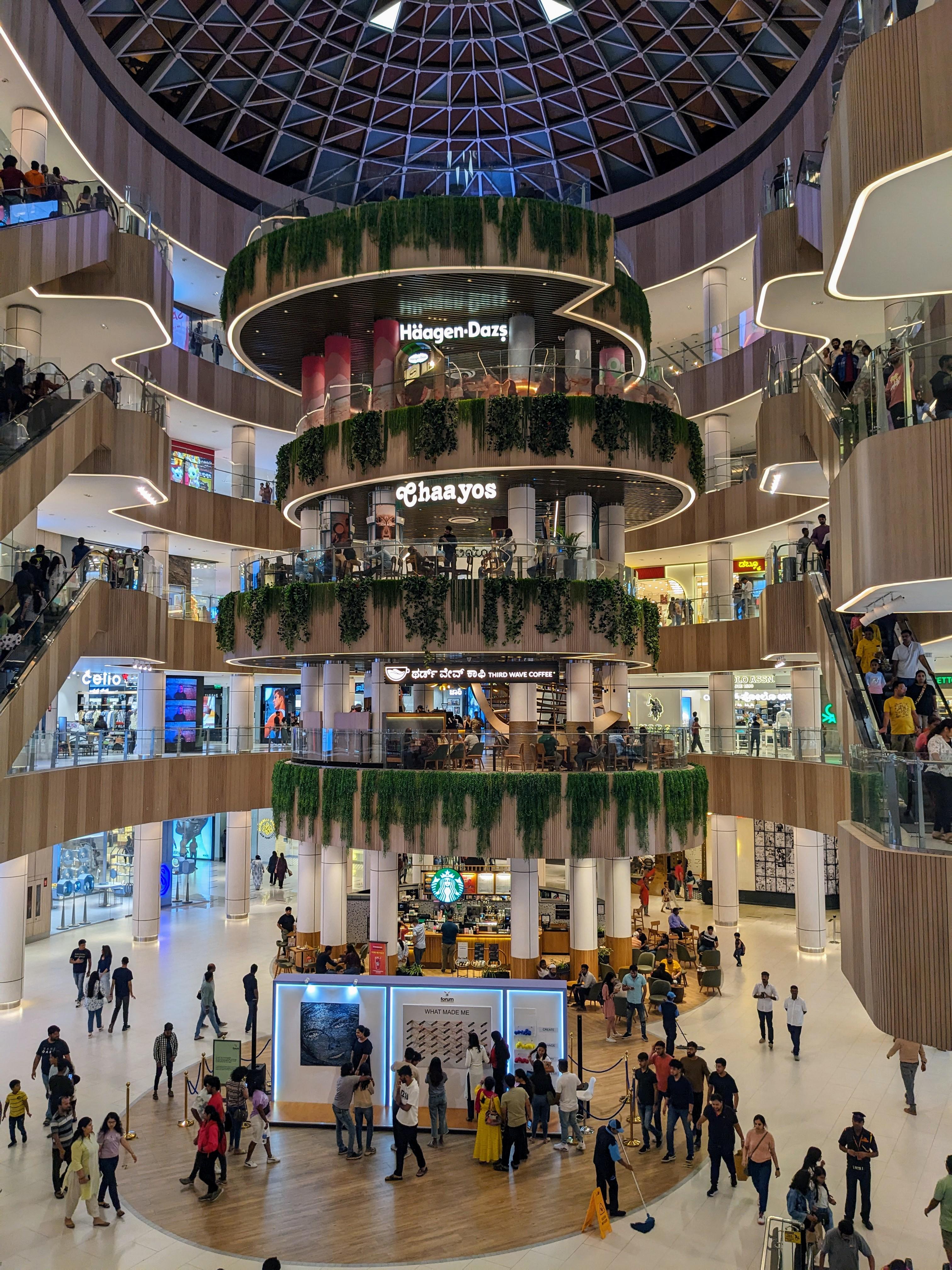 A mall in India