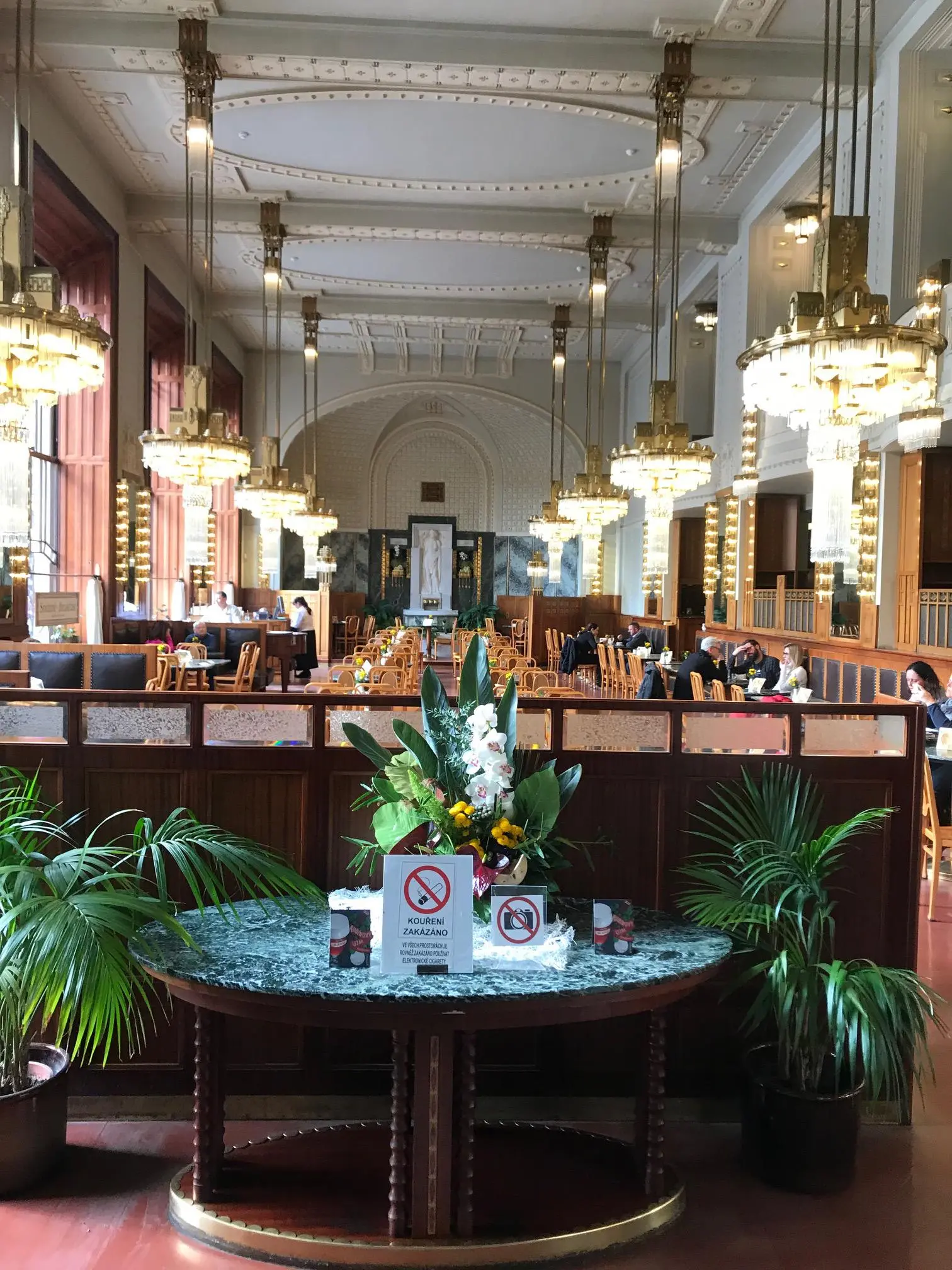 Municipal House Cafe, Prague, Czech Republic