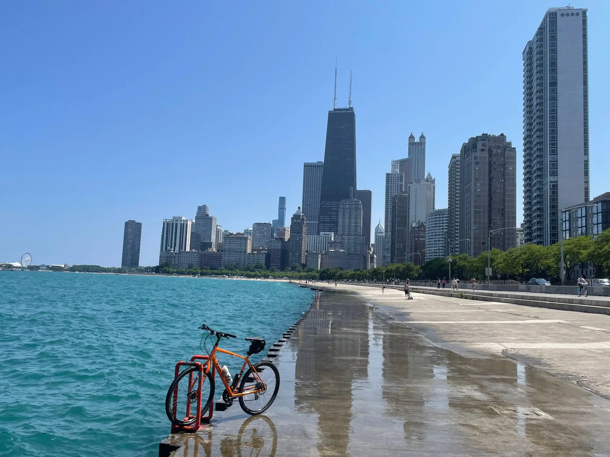 Lake Front Trail, Chicago, IL.