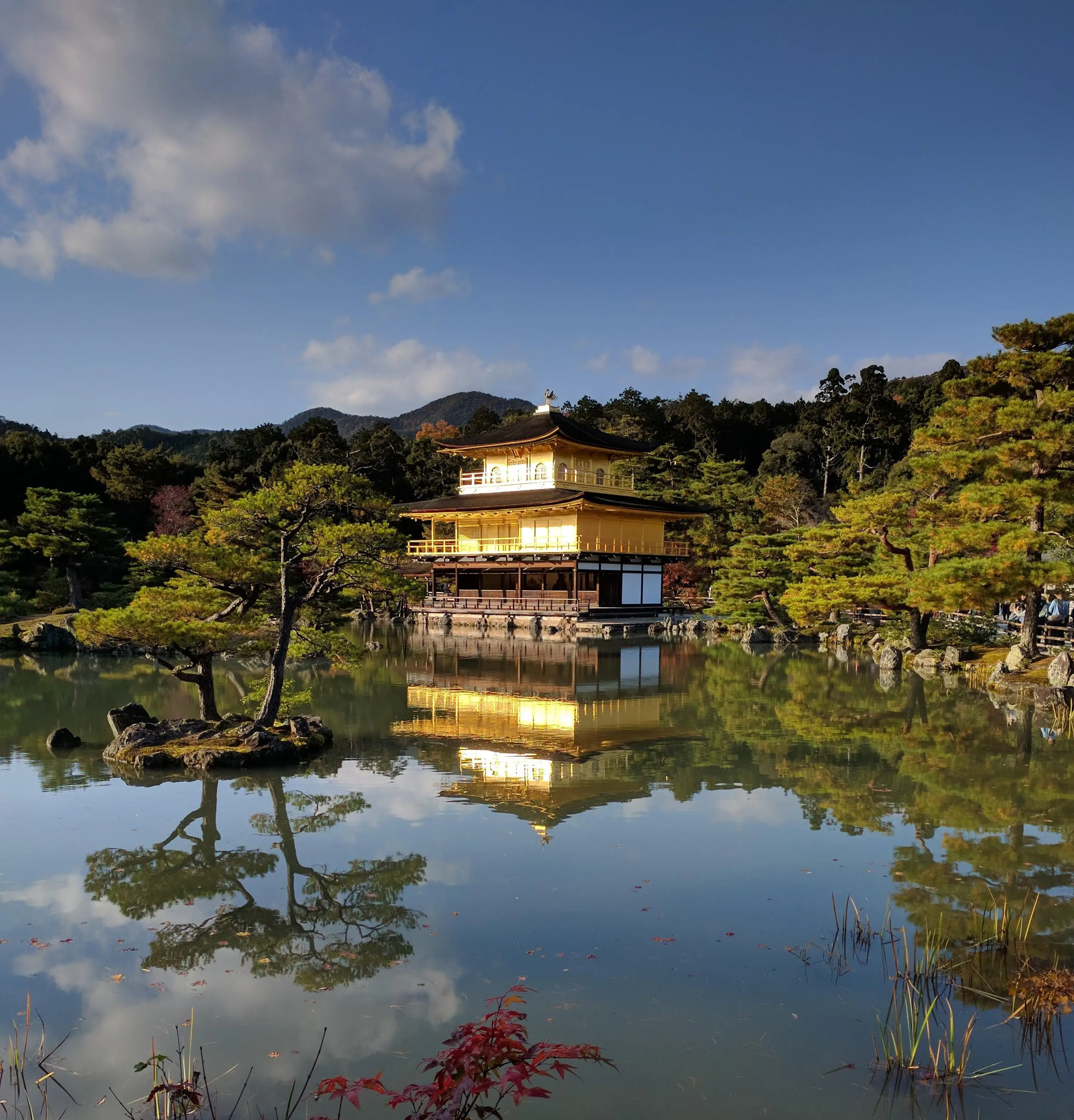 Golden temple in Kyoto