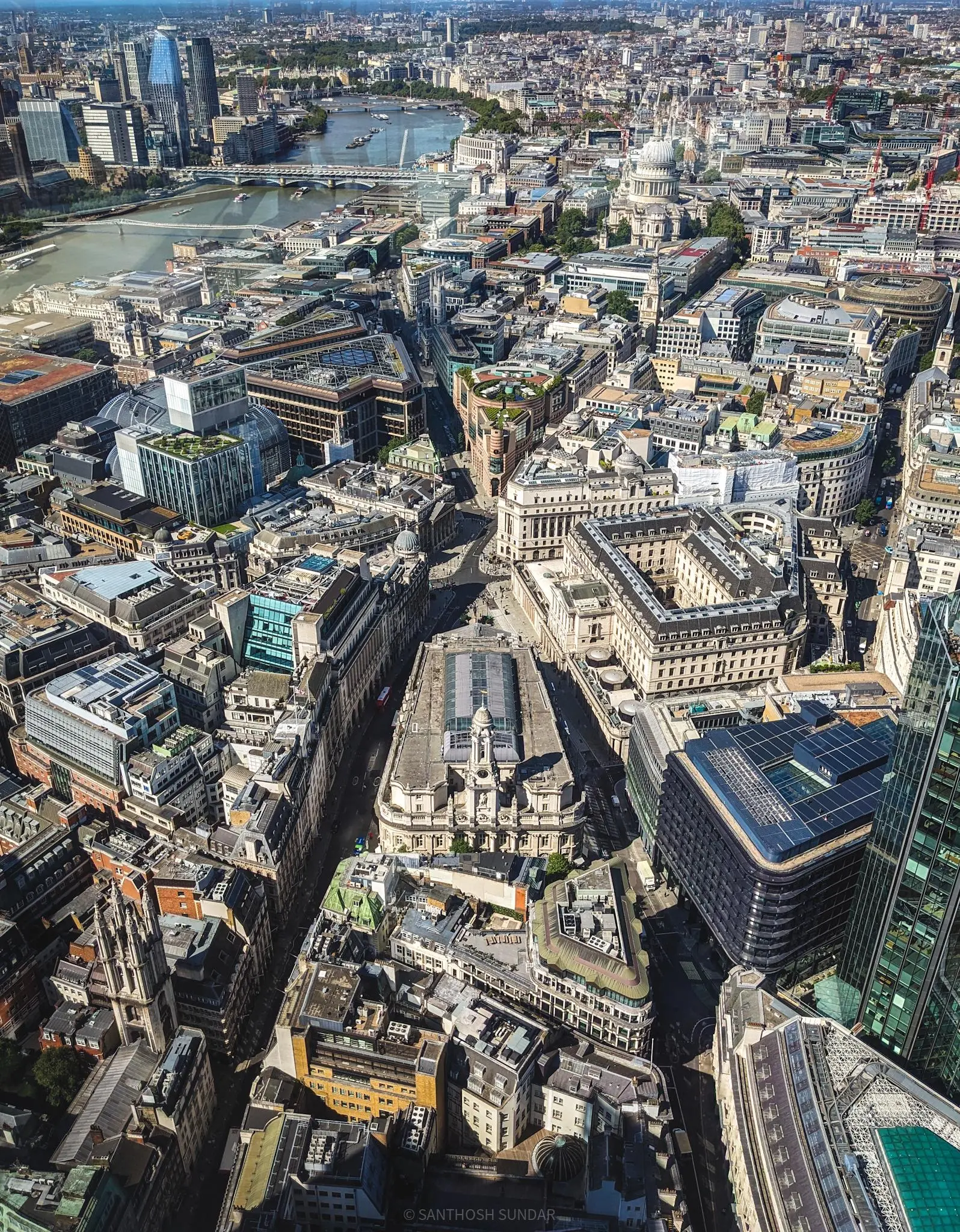 London from above