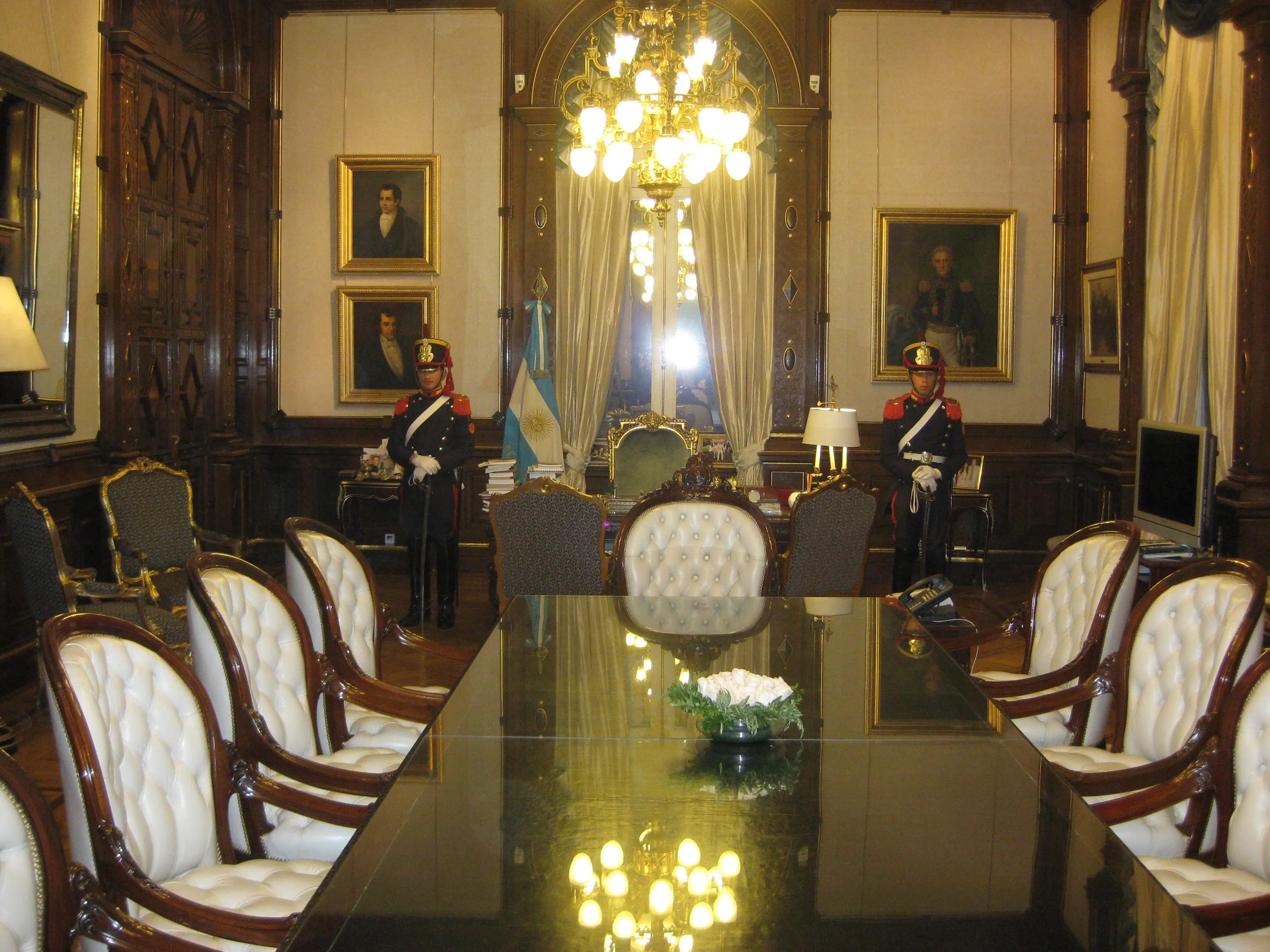 President's office, Casa Rosada, Buenos Aires, Argentina